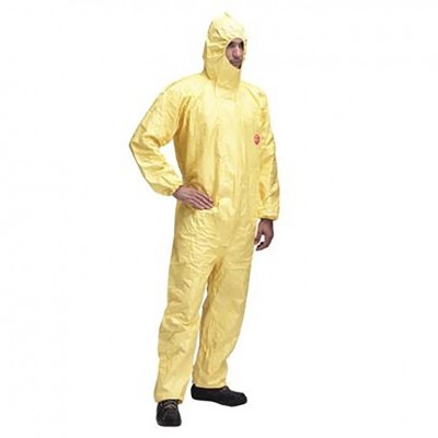 Tychem C-Áo chùm BH chống hóa chất Dupont size S
